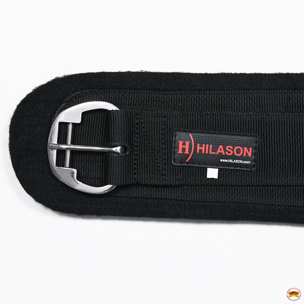 HS Hilason Western Horse Felt Lined Roper Saddle Cinch Girth Stainless ...