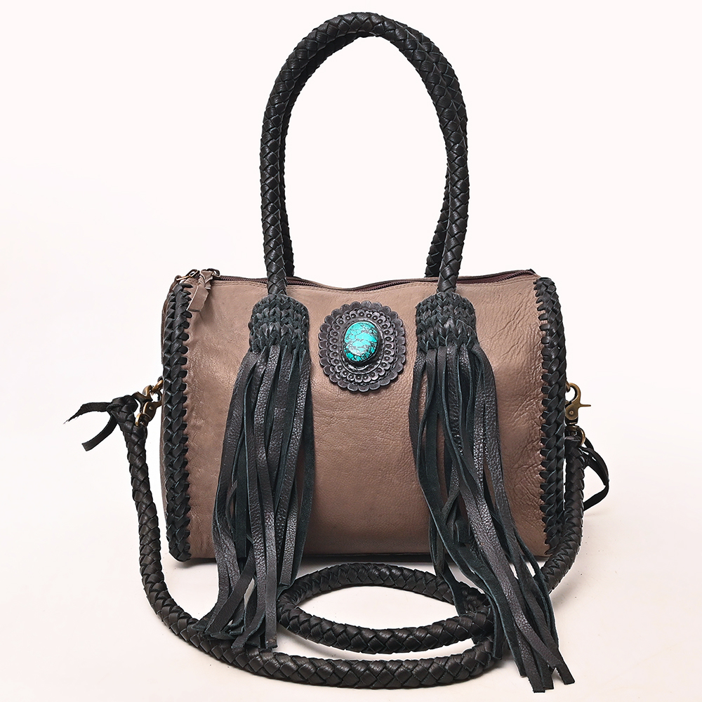 AD American Darling Duffel Hair on Genuine Leather Western Women Bag | Handbag - Picture 46 of 58