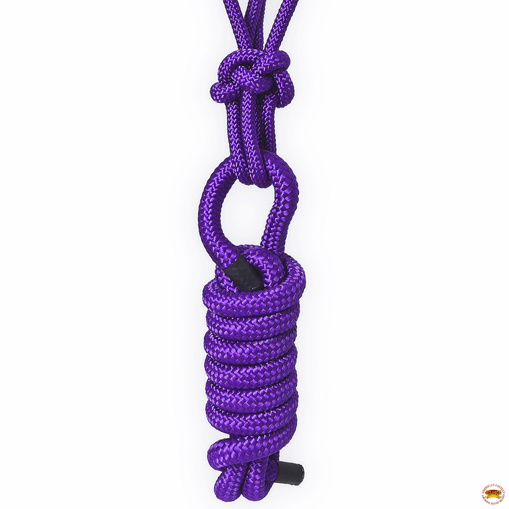 KK 8 Fuß Hilason Western Nylon Schwerlast Führstrick Halfter für Pferde Zaumzeug - Bild 12 von 18