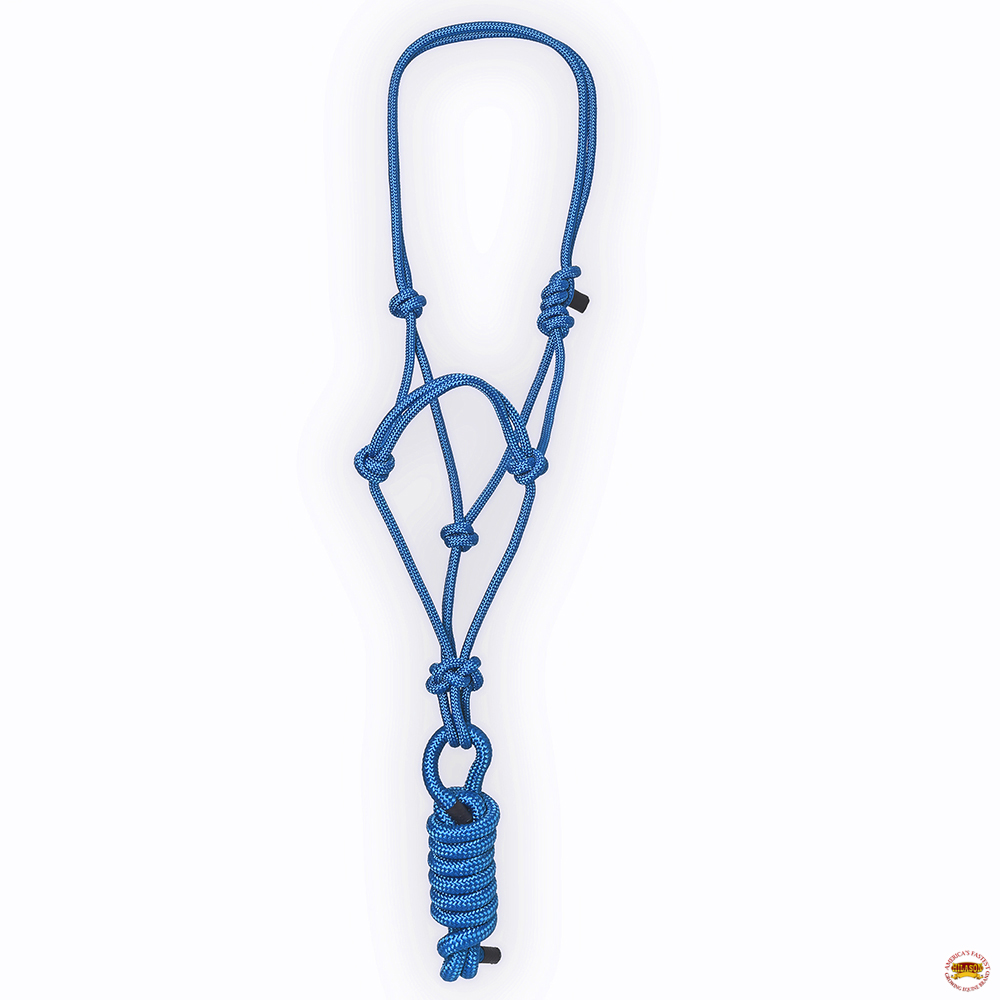 KK 8 Fuß Hilason Western Nylon Schwerlast Führstrick Halfter für Pferde Zaumzeug - Bild 17 von 18
