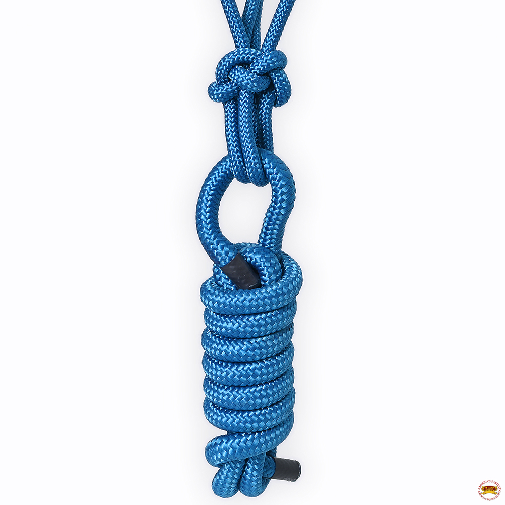 KK 8 Fuß Hilason Western Nylon Schwerlast Führstrick Halfter für Pferde Zaumzeug - Bild 18 von 18