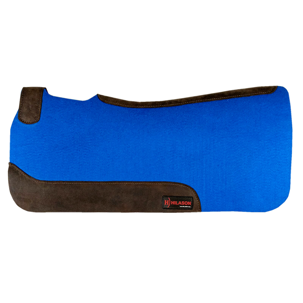 HS Hilason Western Wollfilz Pferd Schabracke mit Lederrand - Bild 44 von 53