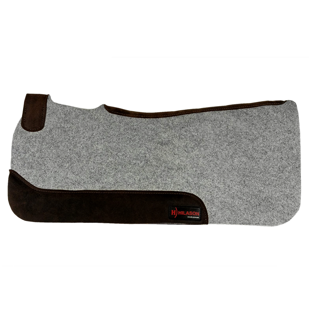 HS Hilason Western Wollfilz Pferd Schabracke mit Lederrand - Bild 29 von 53