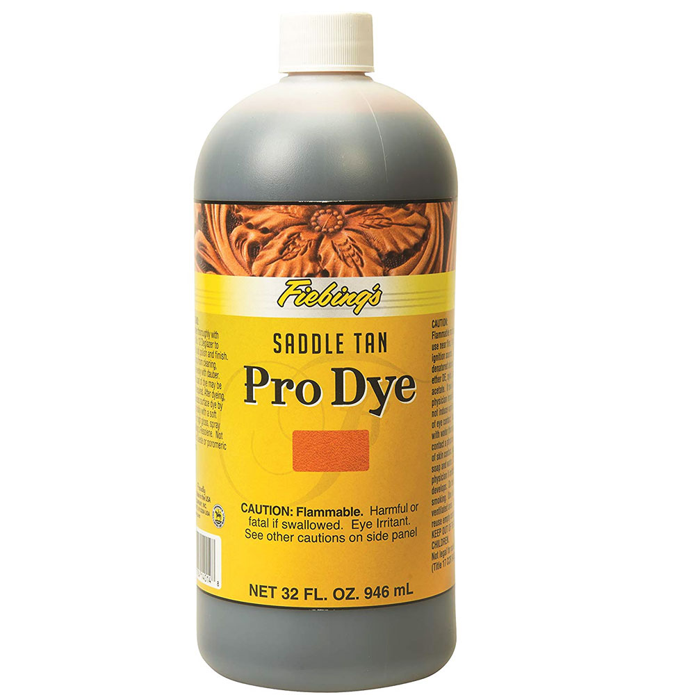 C032Z FIEBING'S PROFESSIONAL OIL DYE SADDLE TAN 32 OUNCE 25784140148