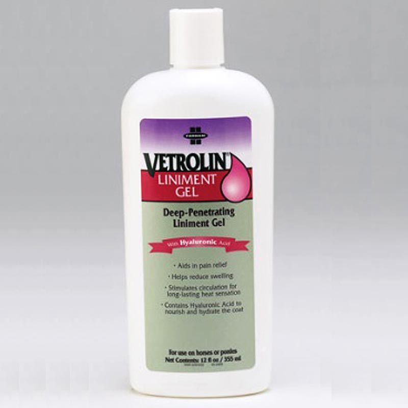 FARNAM HORSE PAIN RELIEF VETROLIN LINIMENT GEL WITH HYALURONIC ACID 12OZ 86621057159 eBay