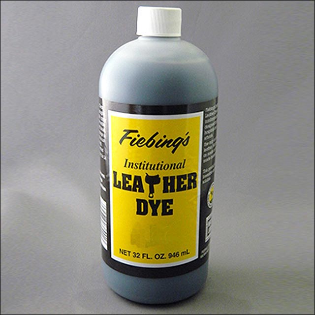 FIEBING'S WATER BASED INSTITUTIONAL LEATHER DYE 4 OZ/ 32 OZ ALL COLORS