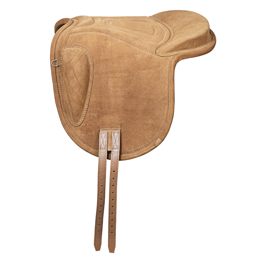 BARETEK Sp101F English Leather Bareback Horse Saddle Pad Trail Riding