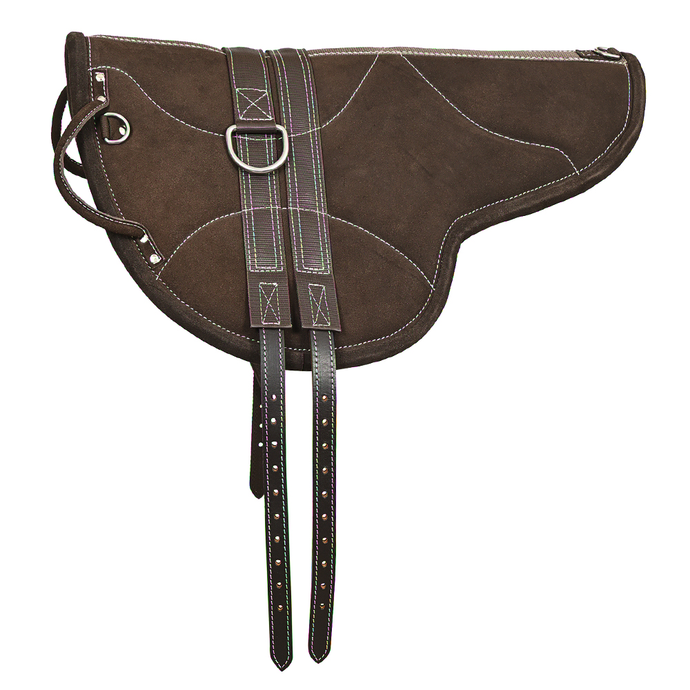 CP205 Hilason Natural Horsemanship Leather Bareback English Treeless