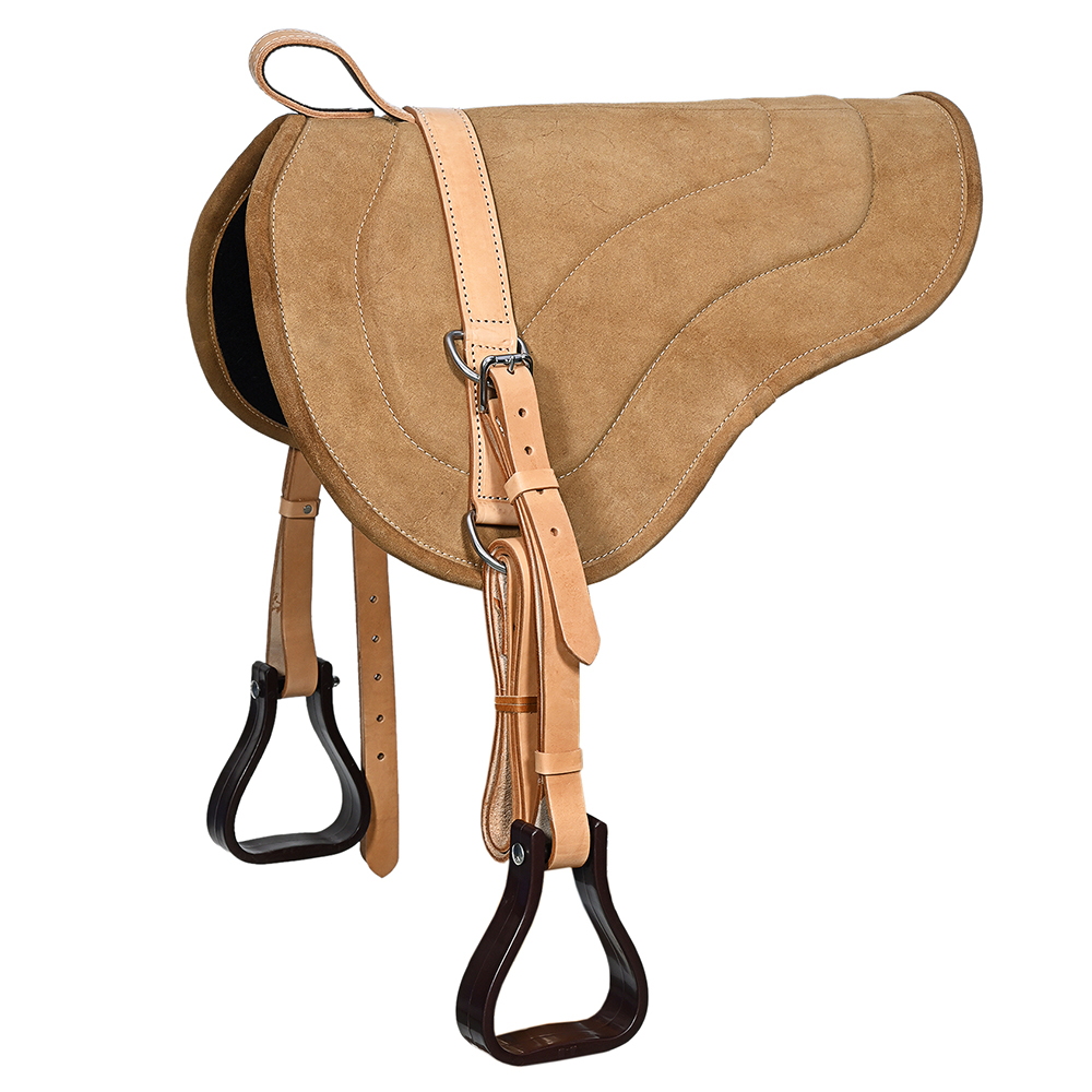 CP210 Hilason Natural Horsemanship Leather Bareback Western Treeless