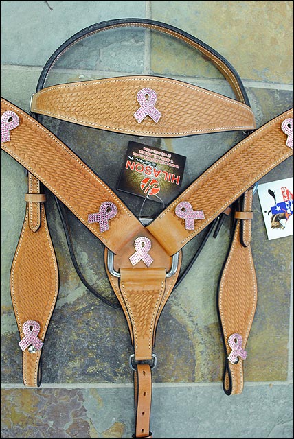 BH HILASON Western Horse Headstall Breast Collar Set Tack Genuine American - Picture 111 of 247