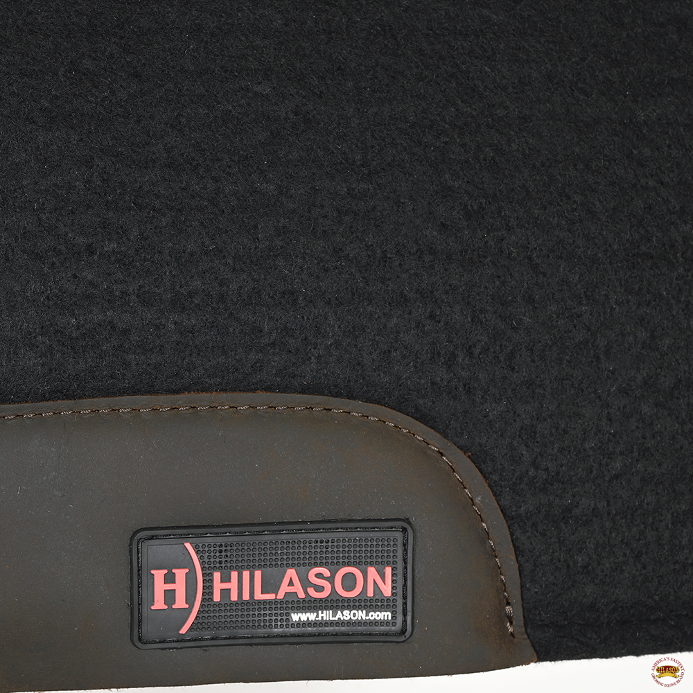 HS Hilason Western Wollfilz Pferd Schabracke mit Lederrand - Bild 14 von 53