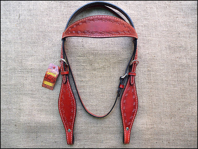 BH HILASON Western Horse Headstall Breast Collar Set Tack Genuine American - Picture 24 of 247