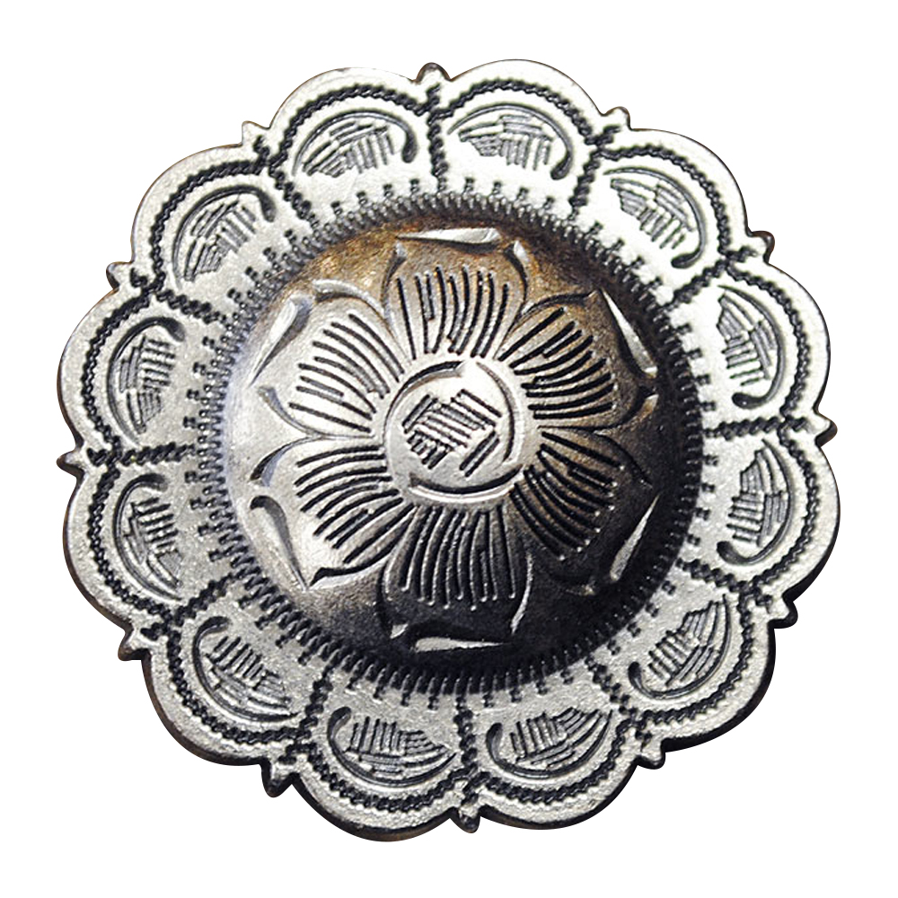 Sillín bling vaquera tallado floral concho con rosca trasera occidental 13HS - Imagen 6 de 25