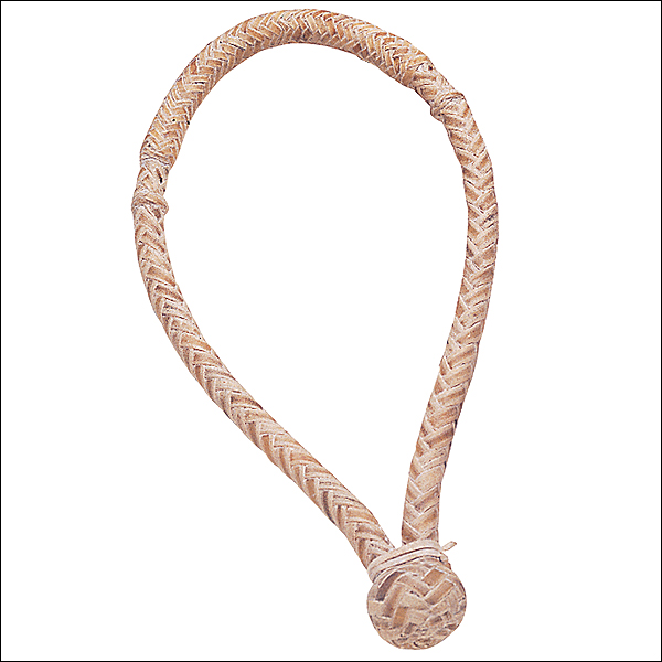 C5/8 5/8 inch WEAVER WESTERN HORSE TACK NATURAL COWHIDE 8PLAIT BOSAL