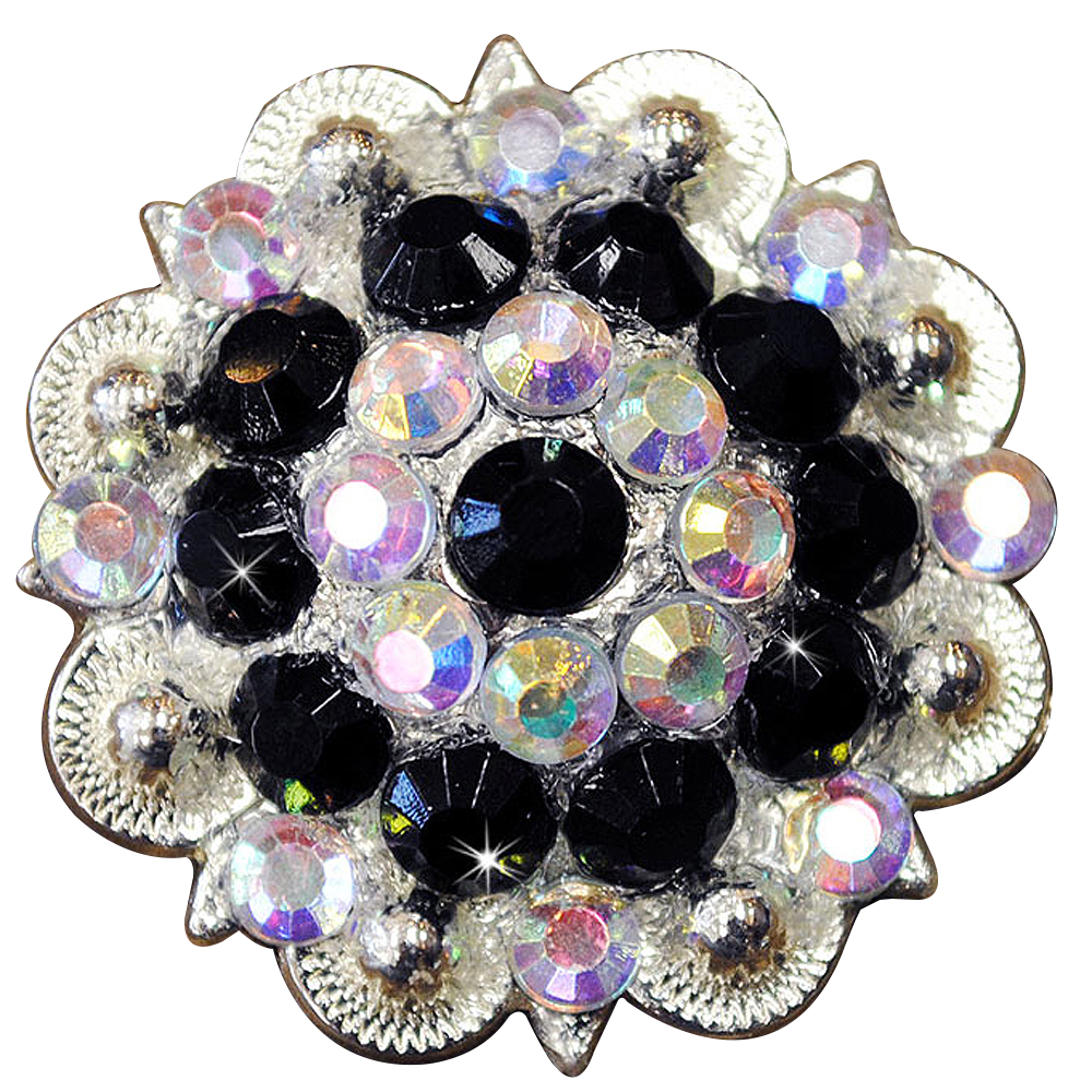 Conchos Berry Vidrio Estrás Artesanal 78HS Bling 1,5" Silla de montar de caballo Tack Western - Imagen 44 de 181