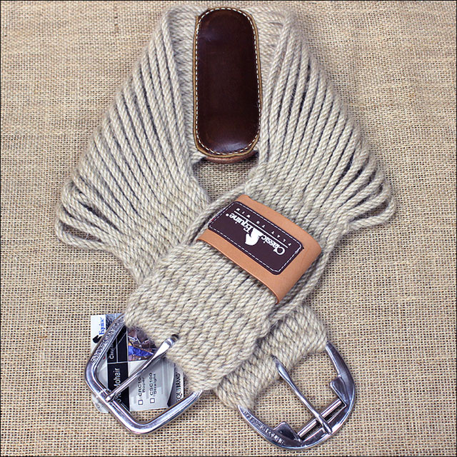 C0N36 36 In. Classic Equine Western Tack Mohair Roper Horse Cinch Girth Natural eBay