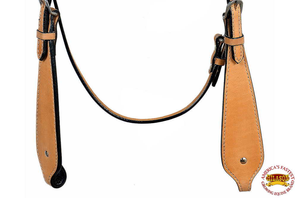 BH HILASON Western Horse Headstall Breast Collar Set Tack Genuine American - Picture 245 of 247