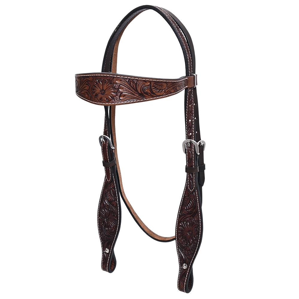 BH HILASON Western Horse Headstall Breast Collar Set Tack Genuine American - Picture 156 of 247