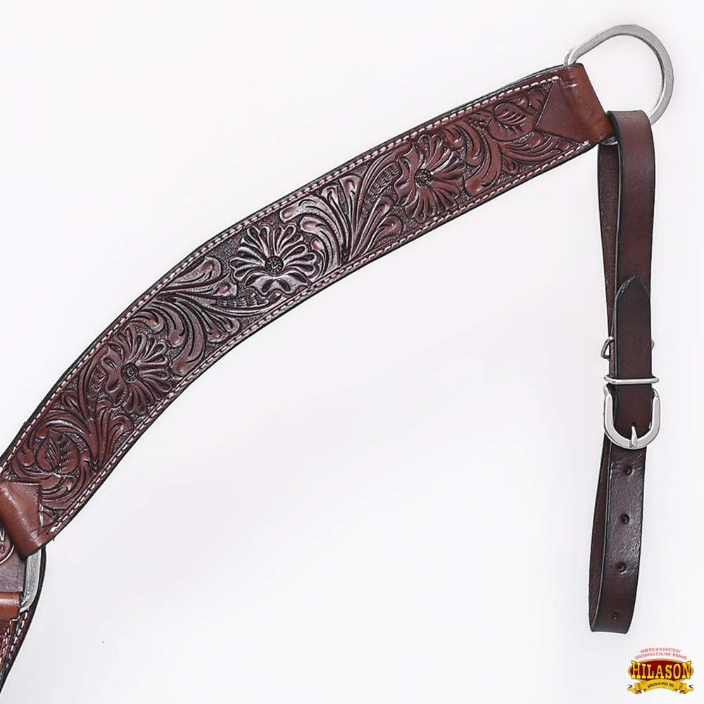 BH HILASON Western Horse Headstall Breast Collar Set Tack Genuine American - Picture 161 of 247