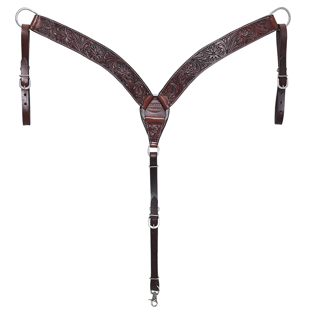 BH HILASON Western Horse Headstall Breast Collar Set Tack Genuine American - Picture 157 of 247