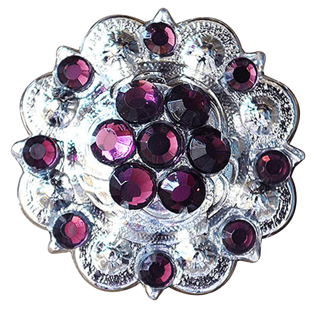 Conchos Berry Vidrio Estrás Artesanal 78HS Bling 1,5" Silla de montar de caballo Tack Western - Imagen 9 de 181
