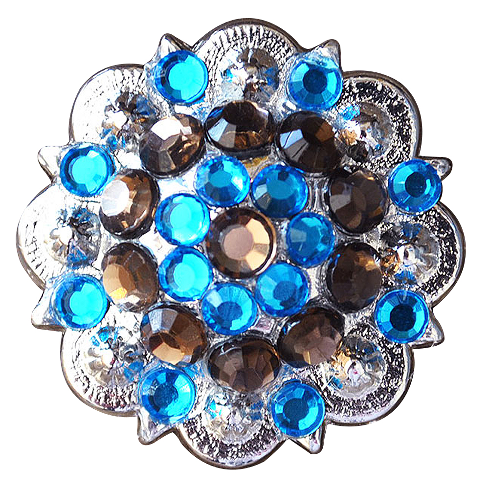 Conchos Berry Vidrio Estrás Artesanal 78HS Bling 1,5" Silla de montar de caballo Tack Western - Imagen 95 de 181