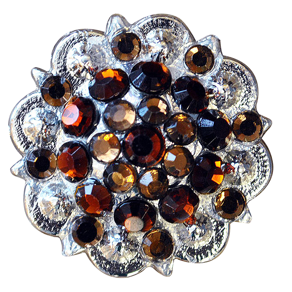 Conchos Berry Vidrio Estrás Artesanal 78HS Bling 1,5" Silla de montar de caballo Tack Western - Imagen 76 de 181