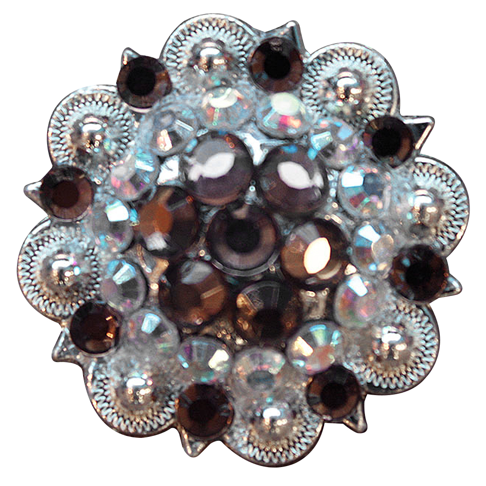 Conchos Berry Vidrio Estrás Artesanal 78HS Bling 1,5" Silla de montar de caballo Tack Western - Imagen 72 de 181