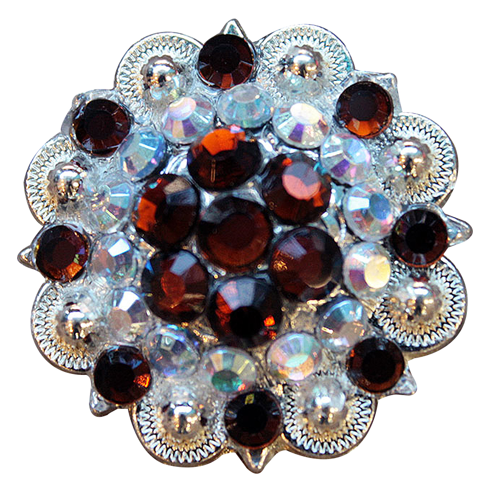 Conchos Berry Vidrio Estrás Artesanal 78HS Bling 1,5" Silla de montar de caballo Tack Western - Imagen 170 de 181