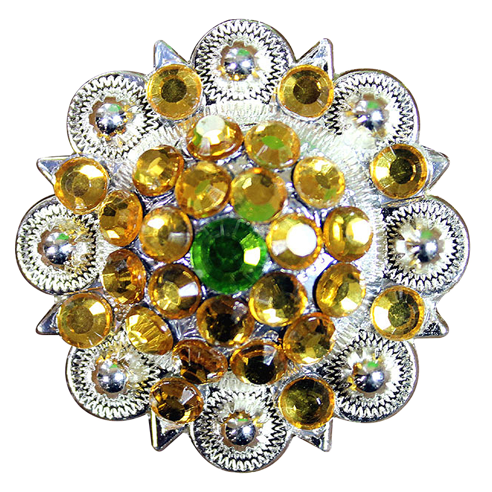 Conchos Berry Vidrio Estrás Artesanal 78HS Bling 1,5" Silla de montar de caballo Tack Western - Imagen 106 de 181