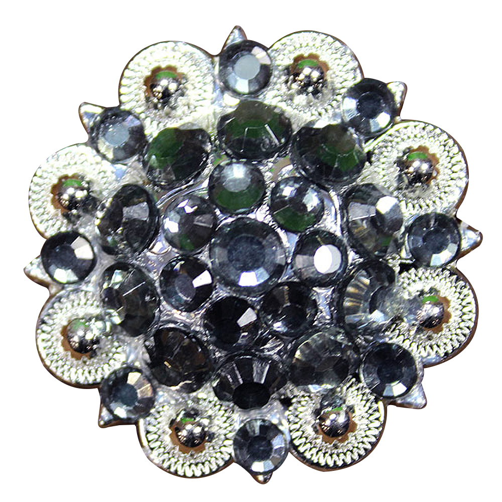 Conchos Berry Vidrio Estrás Artesanal 78HS Bling 1,5" Silla de montar de caballo Tack Western - Imagen 36 de 181