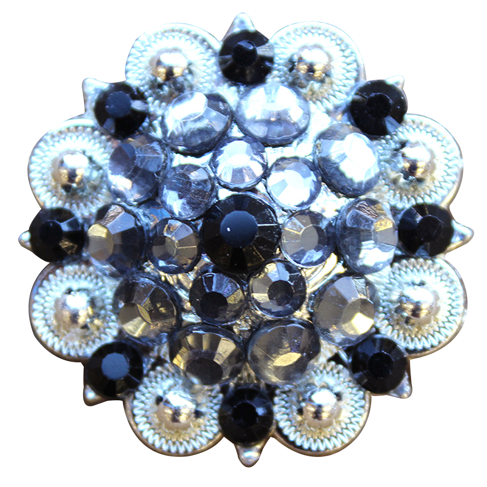 Conchos Berry Vidrio Estrás Artesanal 78HS Bling 1,5" Silla de montar de caballo Tack Western - Imagen 32 de 181