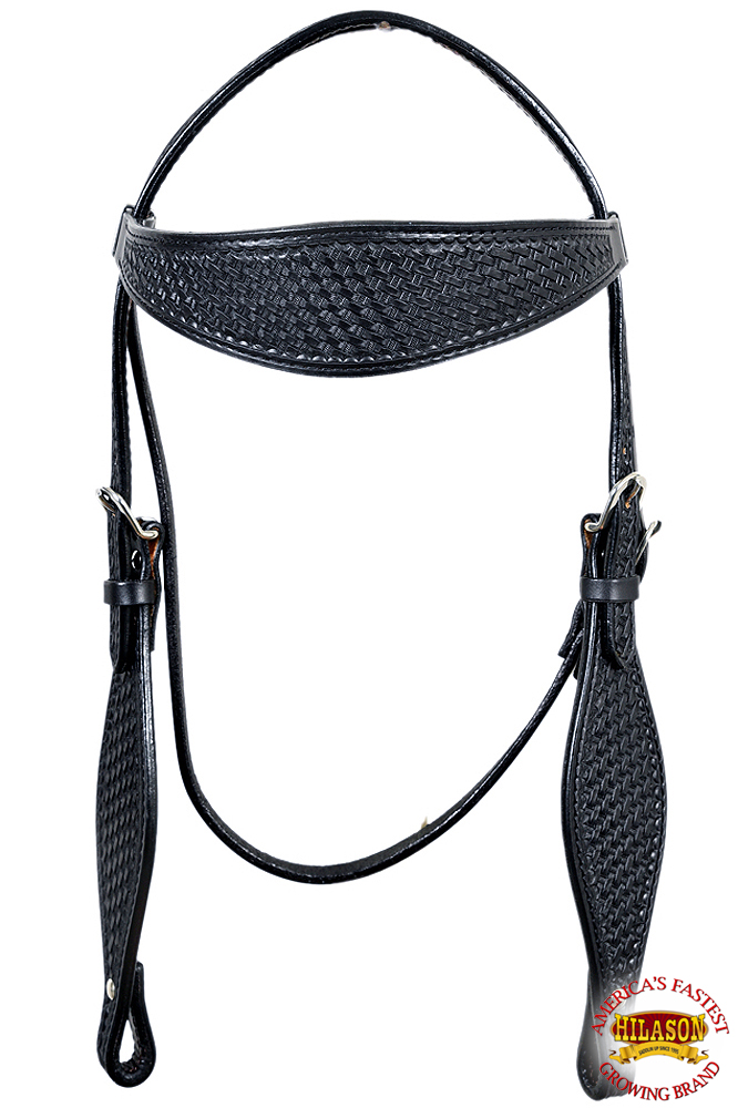 BH HILASON Western Horse Headstall Breast Collar Set Tack Genuine American - Picture 61 of 247