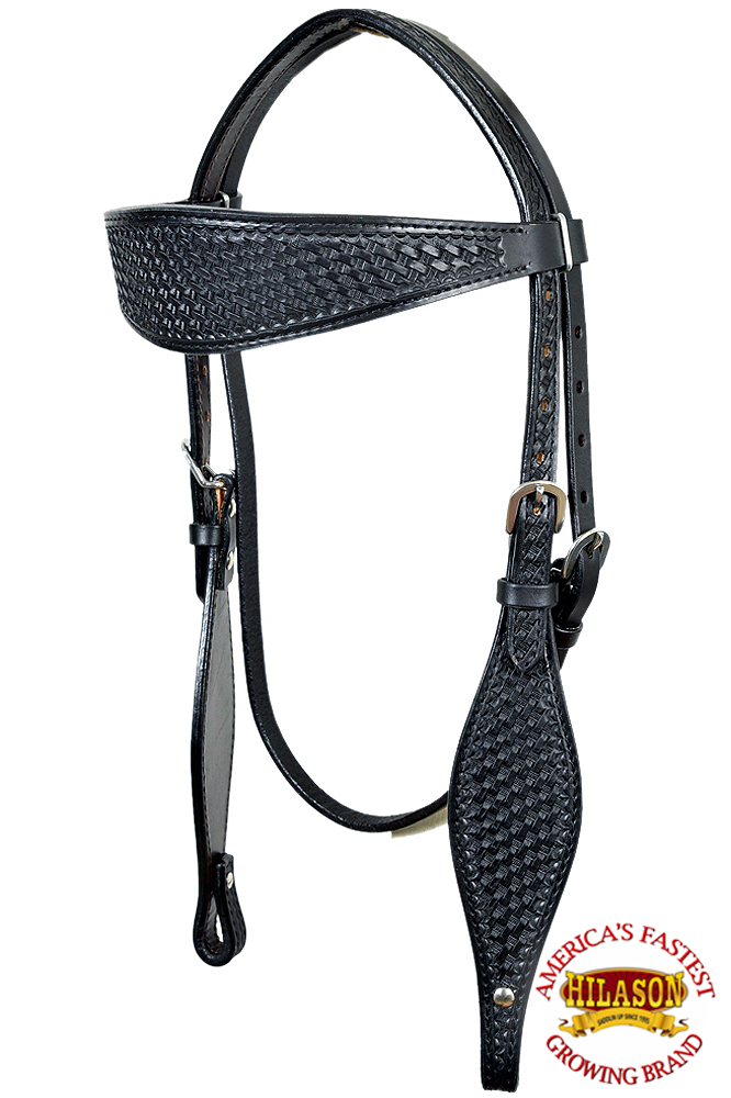 BH HILASON Western Horse Headstall Breast Collar Set Tack Genuine American - Picture 62 of 247