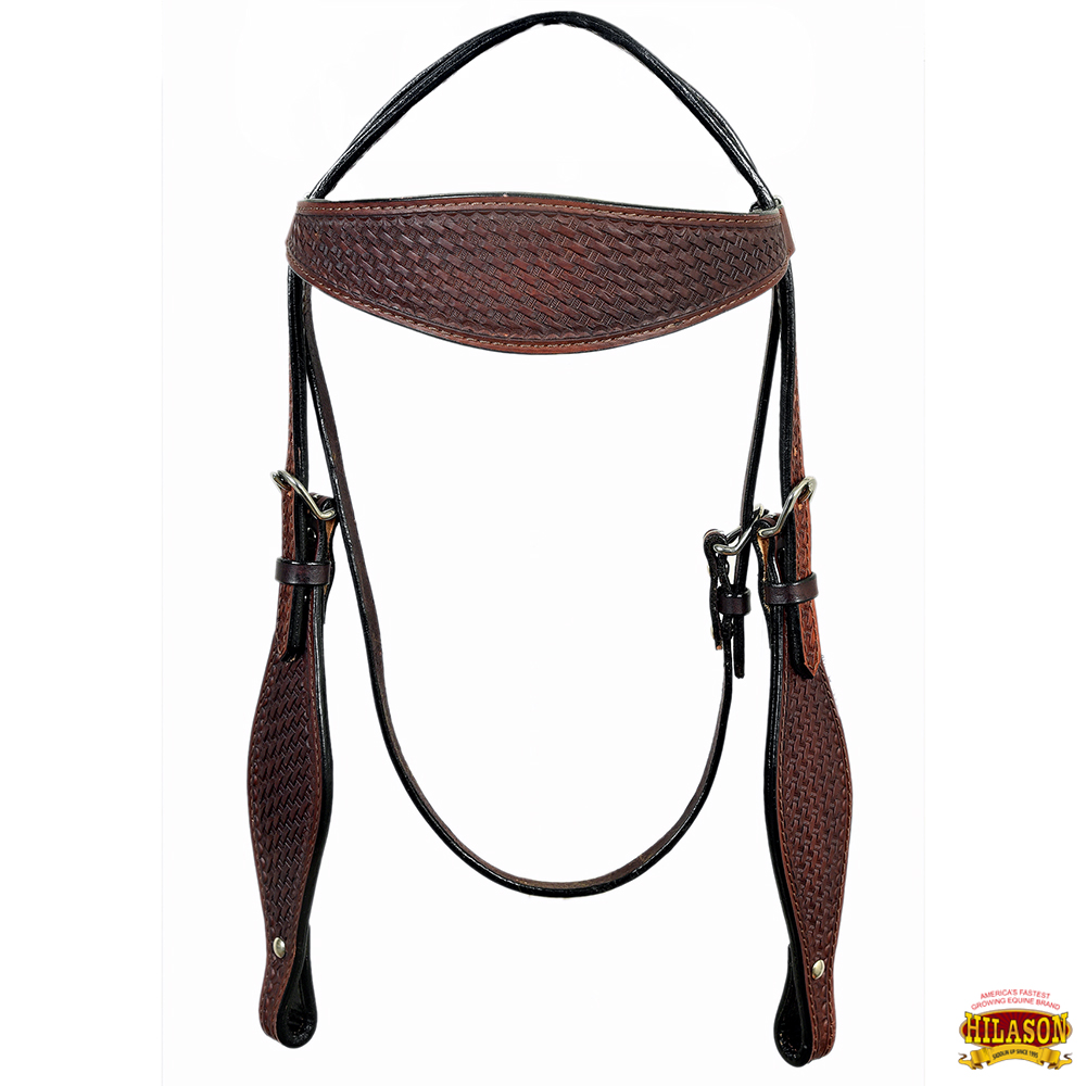 BH HILASON Western Horse Headstall Breast Collar Set Tack Genuine American - Picture 72 of 247