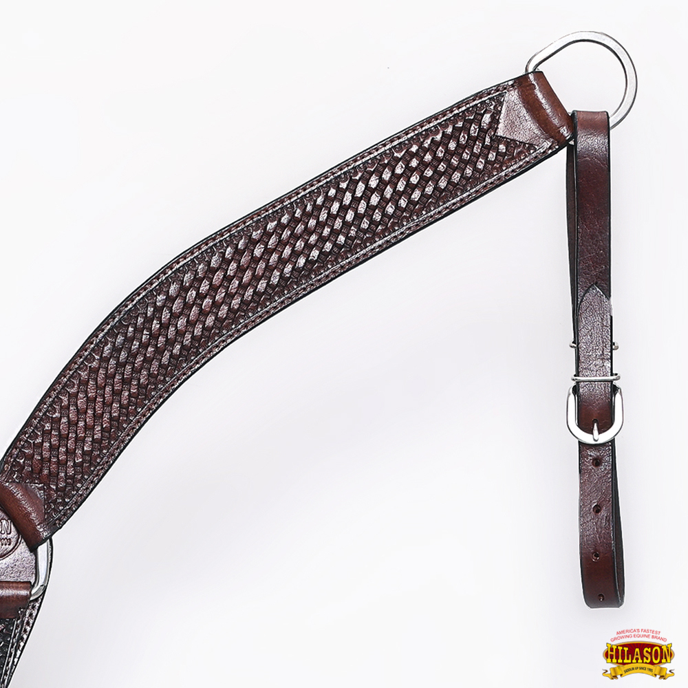 BH HILASON Western Horse Headstall Breast Collar Set Tack Genuine American - Picture 75 of 247
