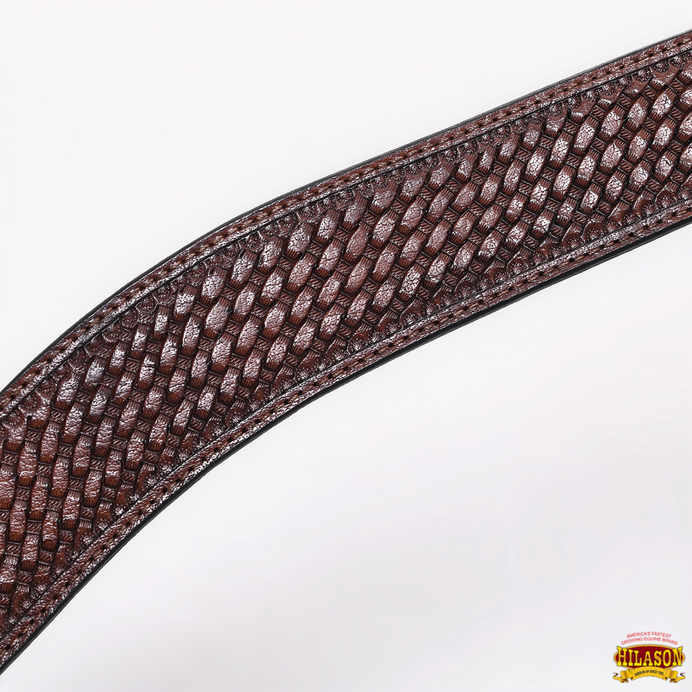 BH HILASON Western Horse Headstall Breast Collar Set Tack Genuine American - Picture 76 of 247
