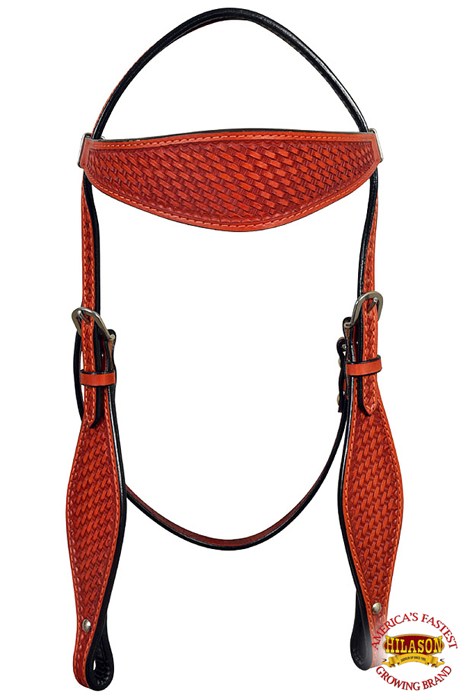 BH HILASON Western Horse Headstall Breast Collar Set Tack Genuine American - Picture 78 of 247