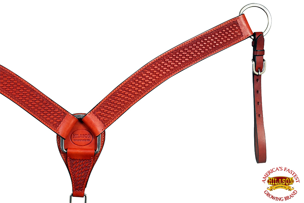 BH HILASON Western Horse Headstall Breast Collar Set Tack Genuine American - Picture 82 of 247