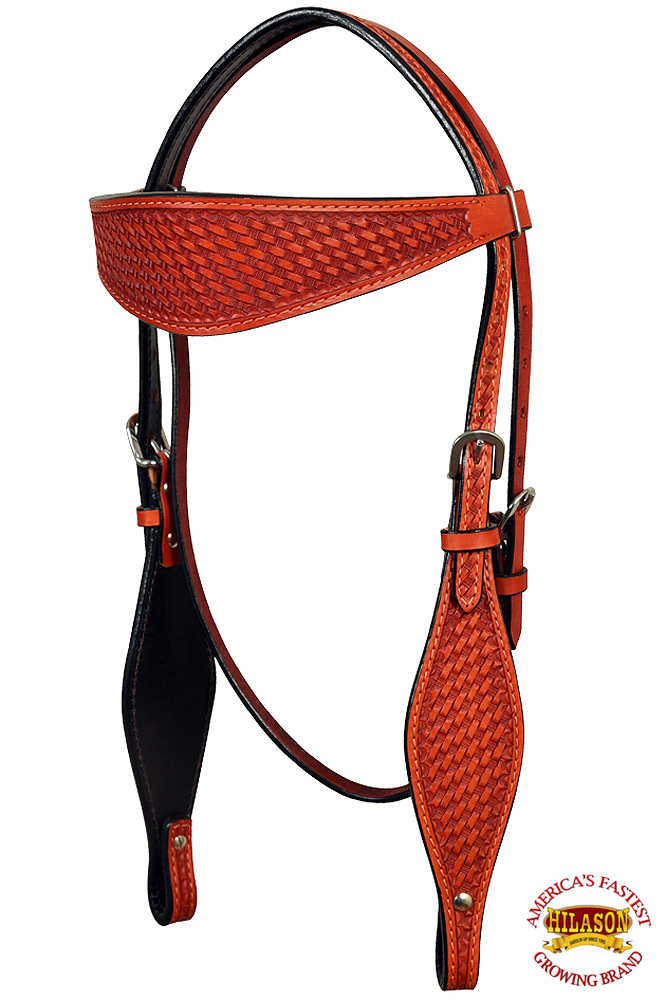 BH HILASON Western Horse Headstall Breast Collar Set Tack Genuine American - Picture 79 of 247