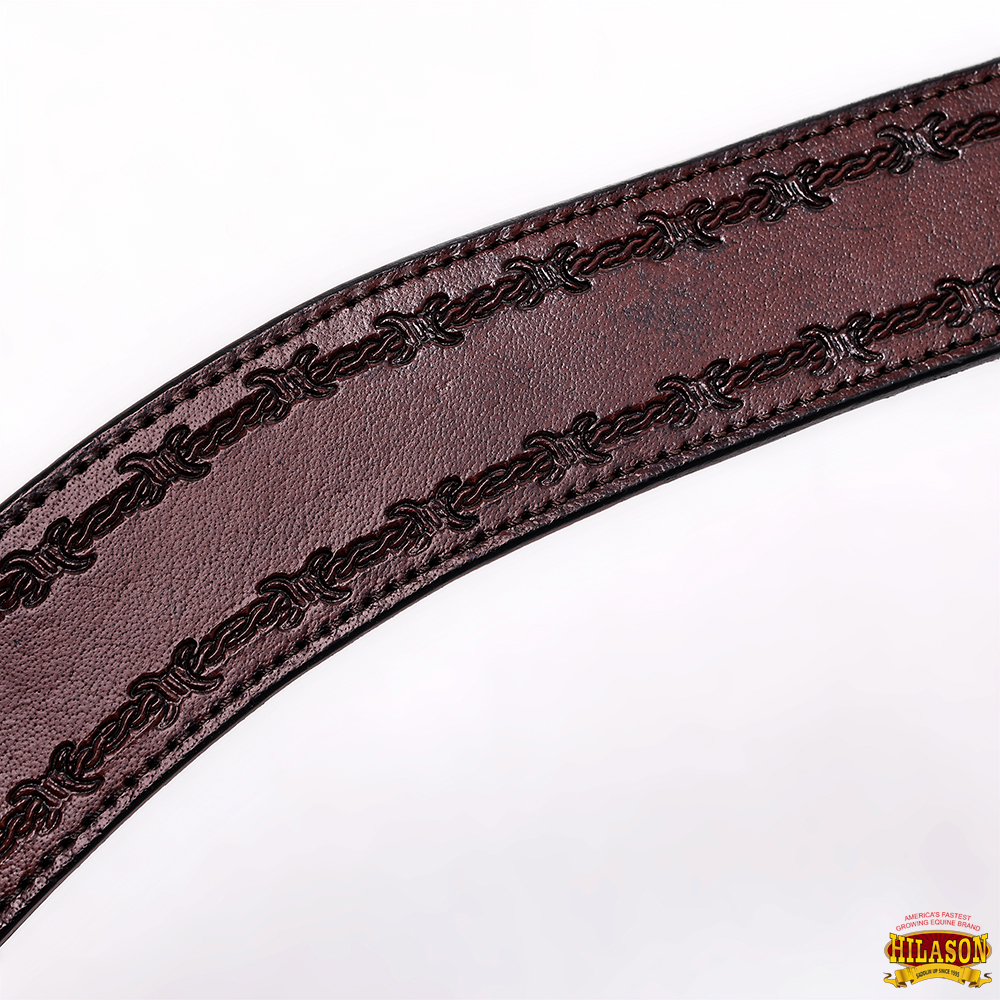 BH HILASON Western Horse Headstall Breast Collar Set Tack Genuine American - Picture 22 of 247