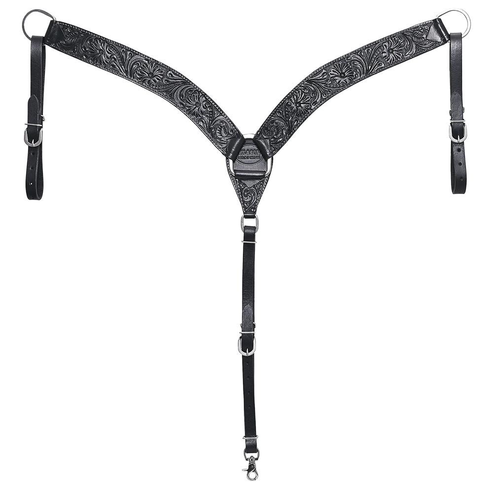 BH HILASON Western Horse Headstall Breast Collar Set Tack Genuine American - Picture 125 of 247