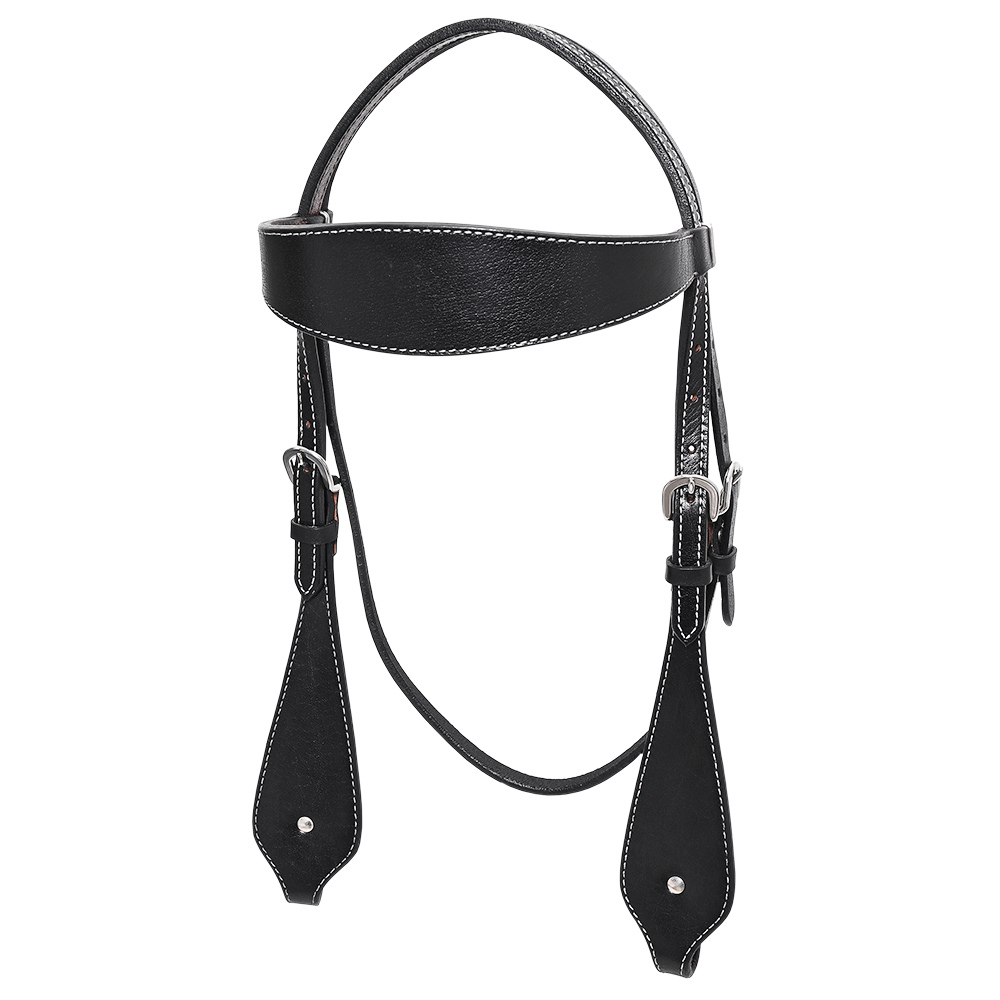 BH HILASON Western Horse Headstall Breast Collar Set Tack Genuine American - Picture 210 of 247