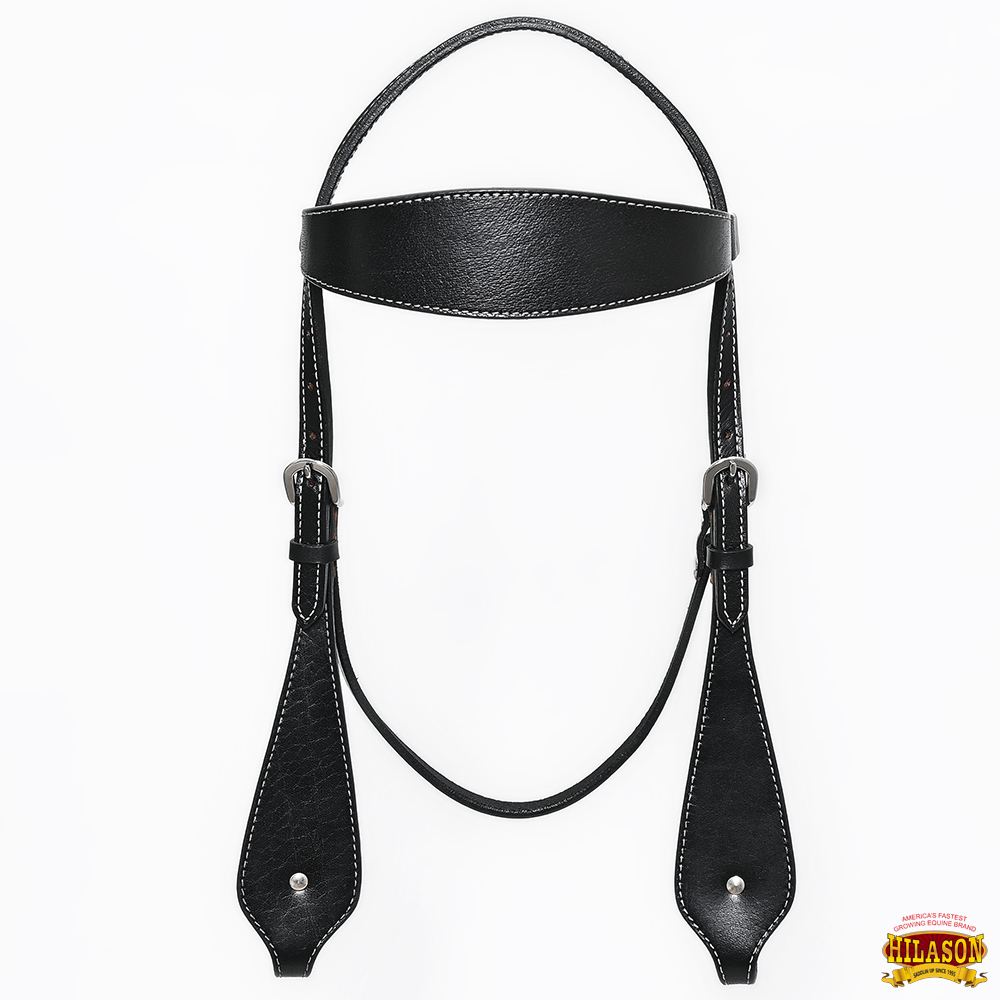 BH HILASON Western Horse Headstall Breast Collar Set Tack Genuine American - Picture 212 of 247