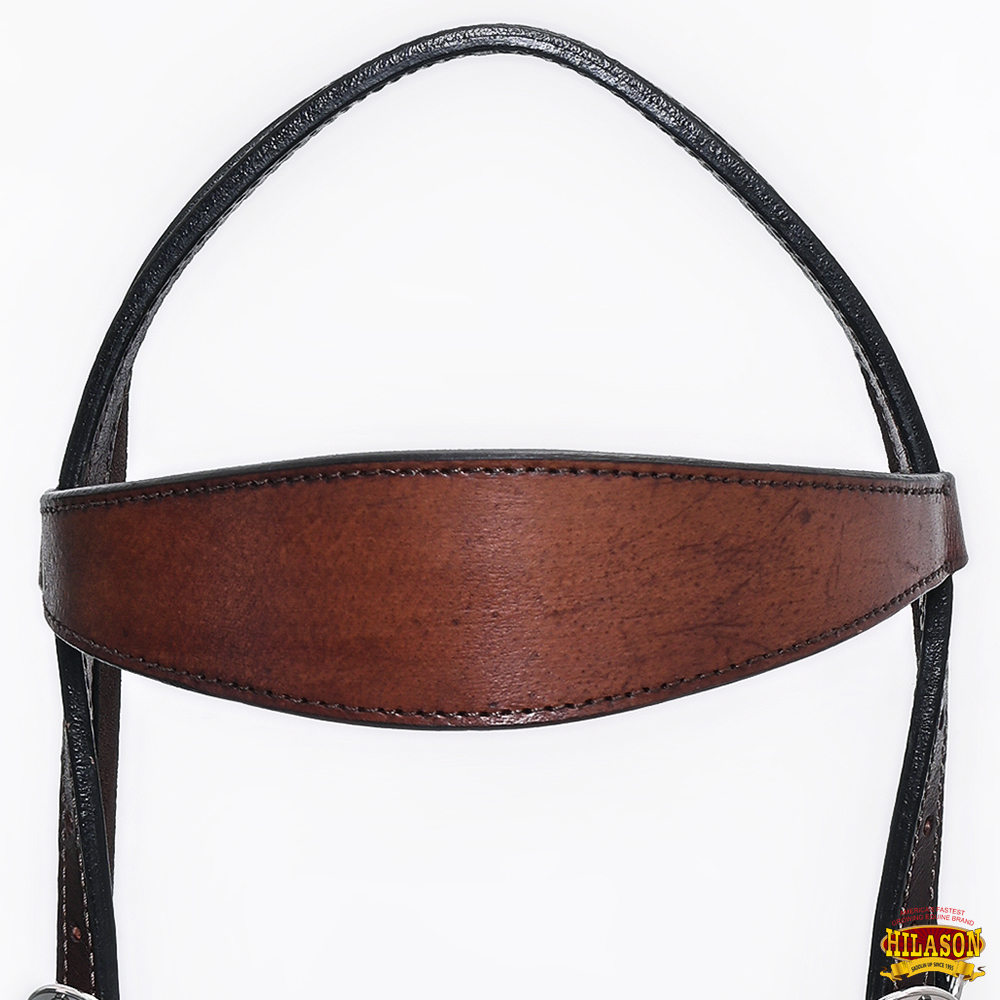 BH HILASON Western Horse Headstall Breast Collar Set Tack Genuine American - Picture 221 of 247