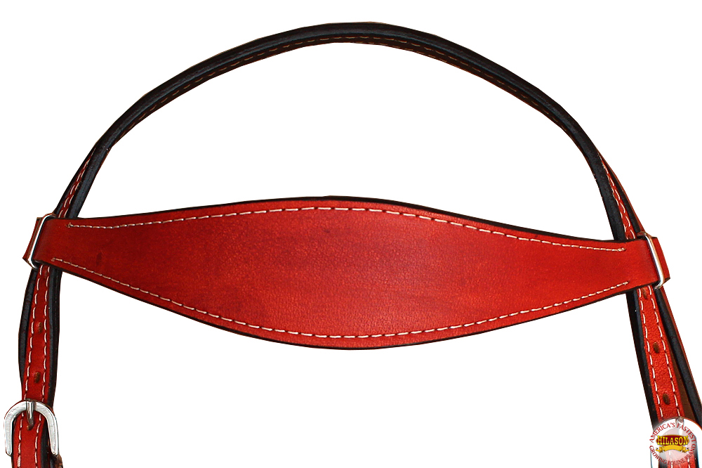 BH HILASON Western Horse Headstall Breast Collar Set Tack Genuine American - Picture 229 of 247