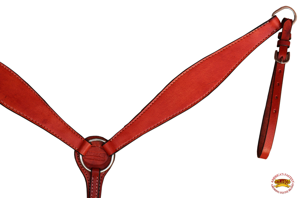 BH HILASON Western Horse Headstall Breast Collar Set Tack Genuine American - Picture 231 of 247