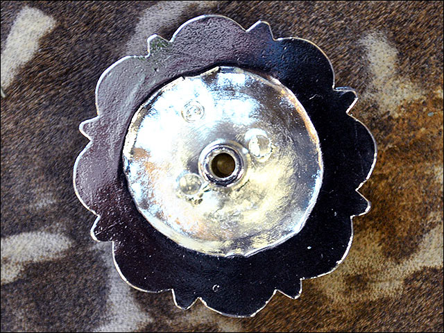 19HS 1.25 In Hilason Horse Saddle Tack Western Conchos Berry Glass Rhinestone - Picture 236 of 289