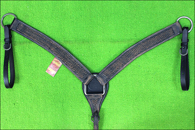 BH HILASON Western Horse Headstall Breast Collar Set Tack Genuine American - Picture 89 of 247