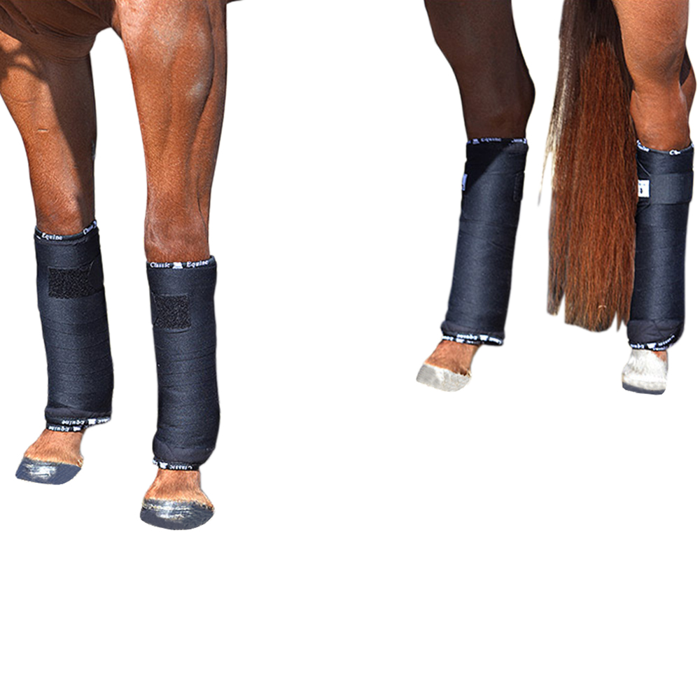 CB154 12 Feet Classic Equine Horse Leg Standing Wrap Bandage 4 Pack eBay